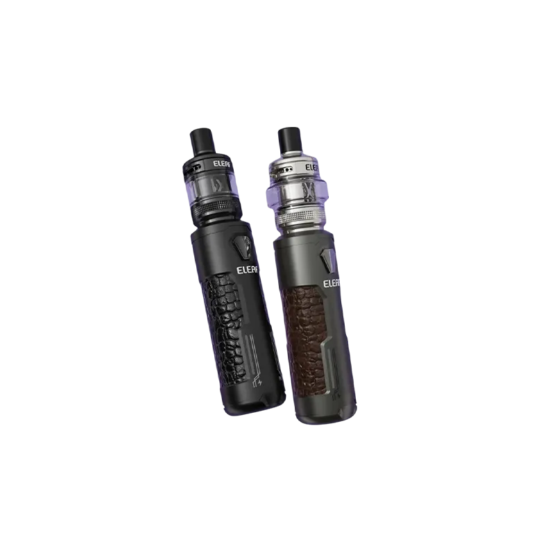 two eleaf ijust X vapes angled view