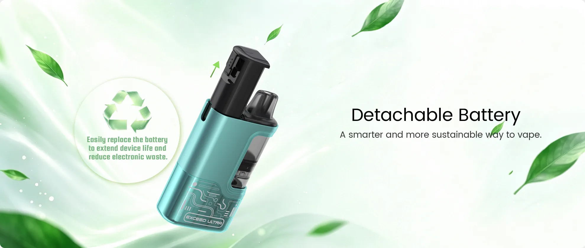 RELX Creator Pro vape device with dual mesh, adjustable airflow and 2+8ml pod capacity