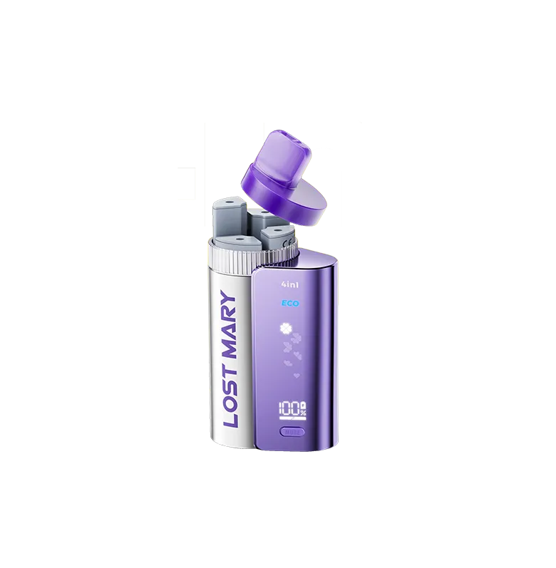 GEEK BAR Meloso Max 2 vape in purple angled view