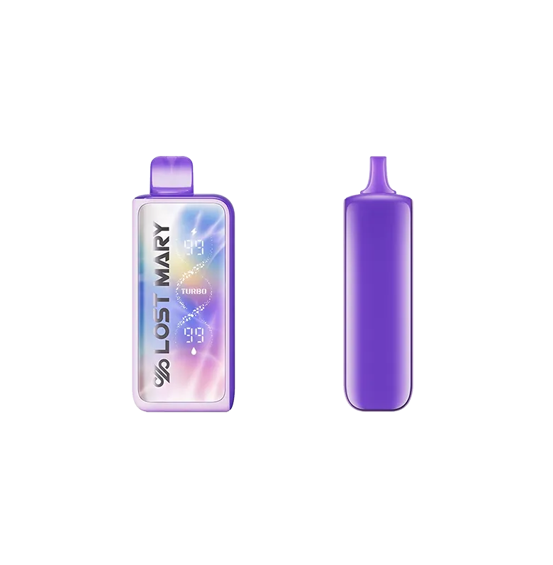 GEEK BAR Meloso Max 2 vape in purple angled view