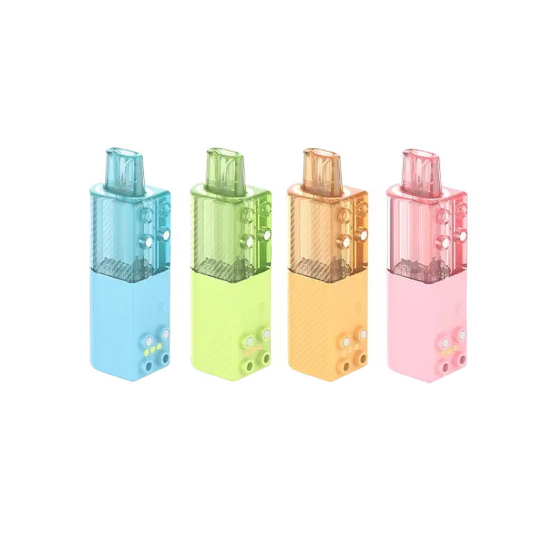 two OVVIO replaceable pods in watermelon and mint flavor
