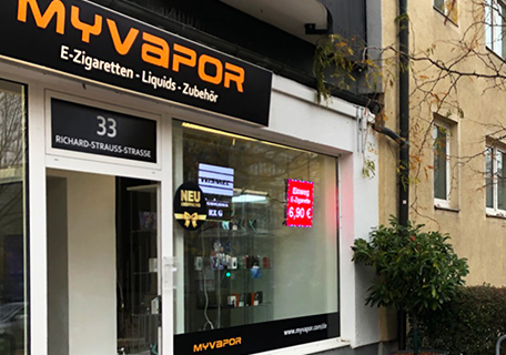 MYVAPOR smoke and vape shop in Germany