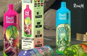 R and M 9000 Puffs Tornado vape