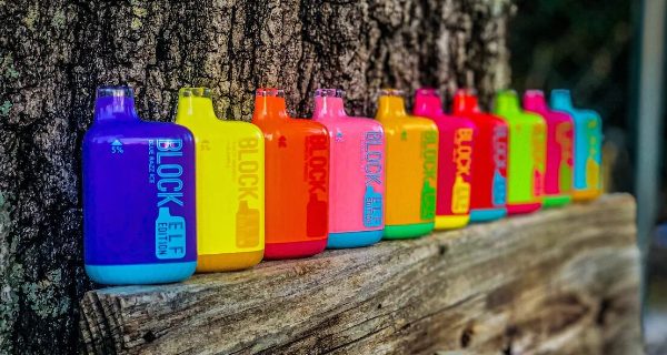 block elf bar in different colors