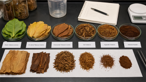 tobacco in different shapes