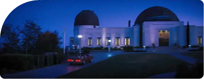 Building at blue hour
