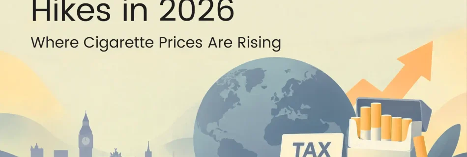 Global Tobacco Tax Hikes in 2026: Where Cigarette Prices Are Rising - MYVAPOR Blog