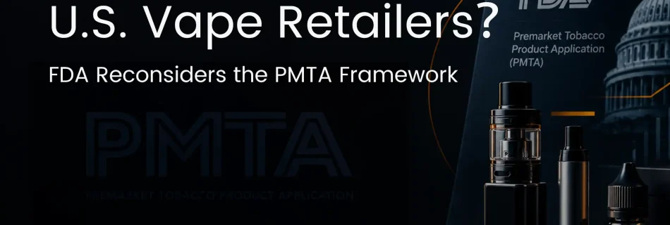 FDA Reconsiders the PMTA Framework — What U.S. Vape Retailers Need to Know - MYVAPOR Blog